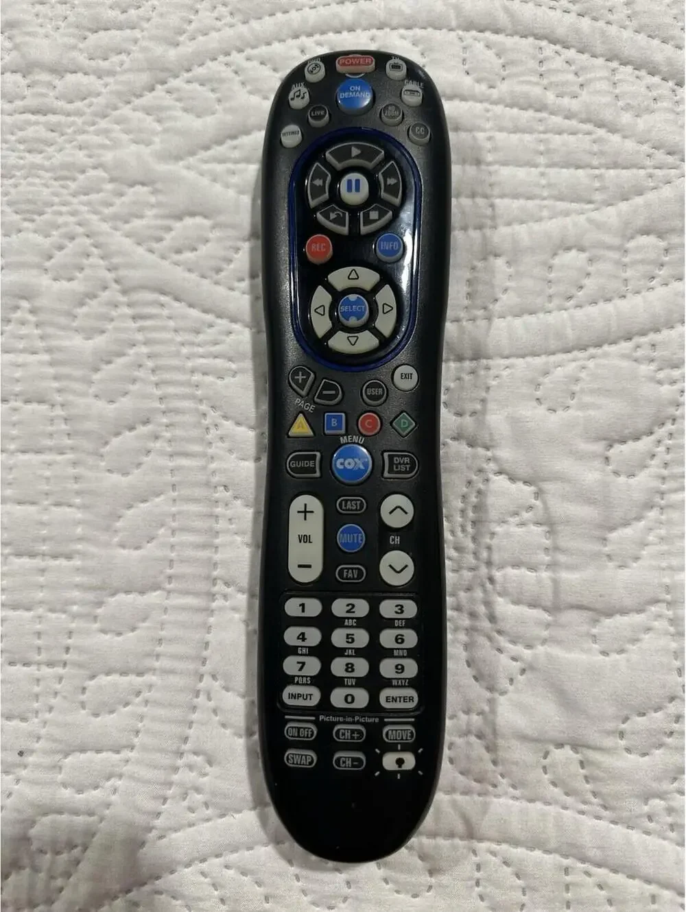 Samsung TV Remote + Cox Universal Remote Control Lot 2 Untested As-Is